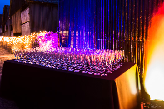 Welcome Drinks Table