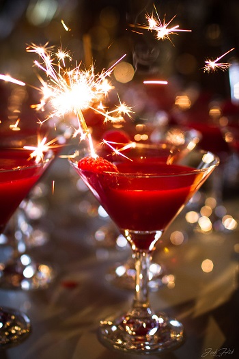 Raspberry Martini